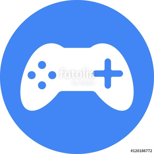 500x500 Video Game Controller Icon Stock Image And Royalty Free Vector