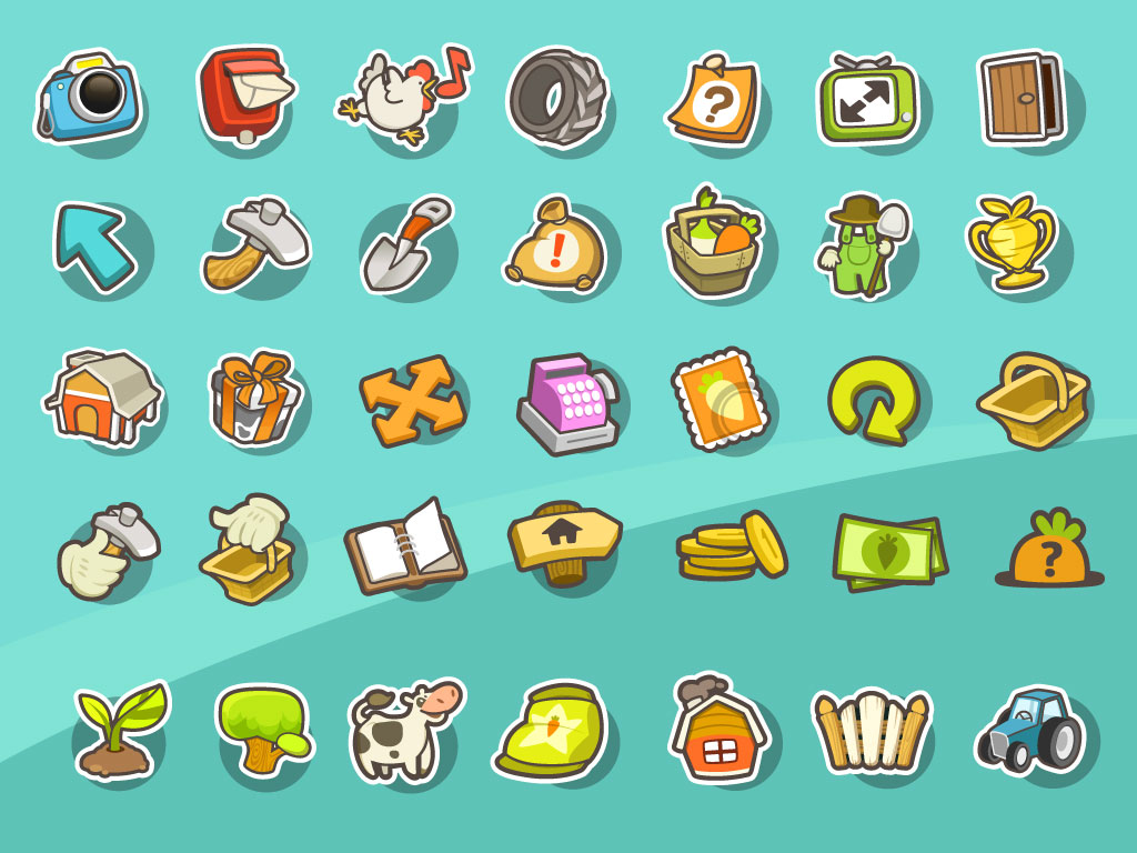 1024x768 Game Icon Design Images