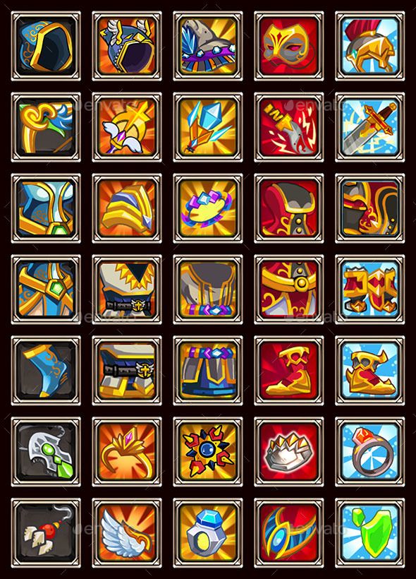 590x820 Design In Game Icon, Rpg, Free