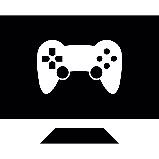 512x512 Desktop Computer With Gaming Console Icons Free Download