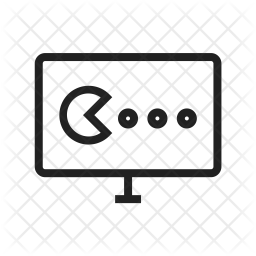 256x256 Game Development Icon Of Line Style