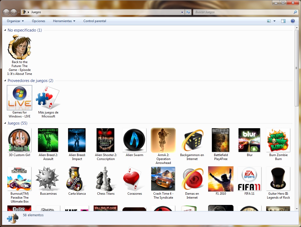 1141x864 Games Explorer Folder