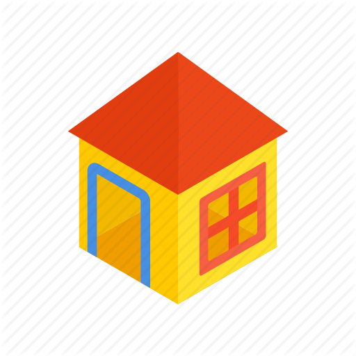 512x512 Child, Childhood, Game, House, Kid, Play, Playground Icon