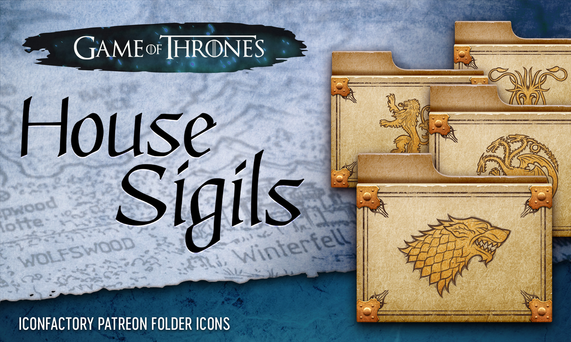 2000x1200 Game Of Thrones Folder Icons The Breakroom