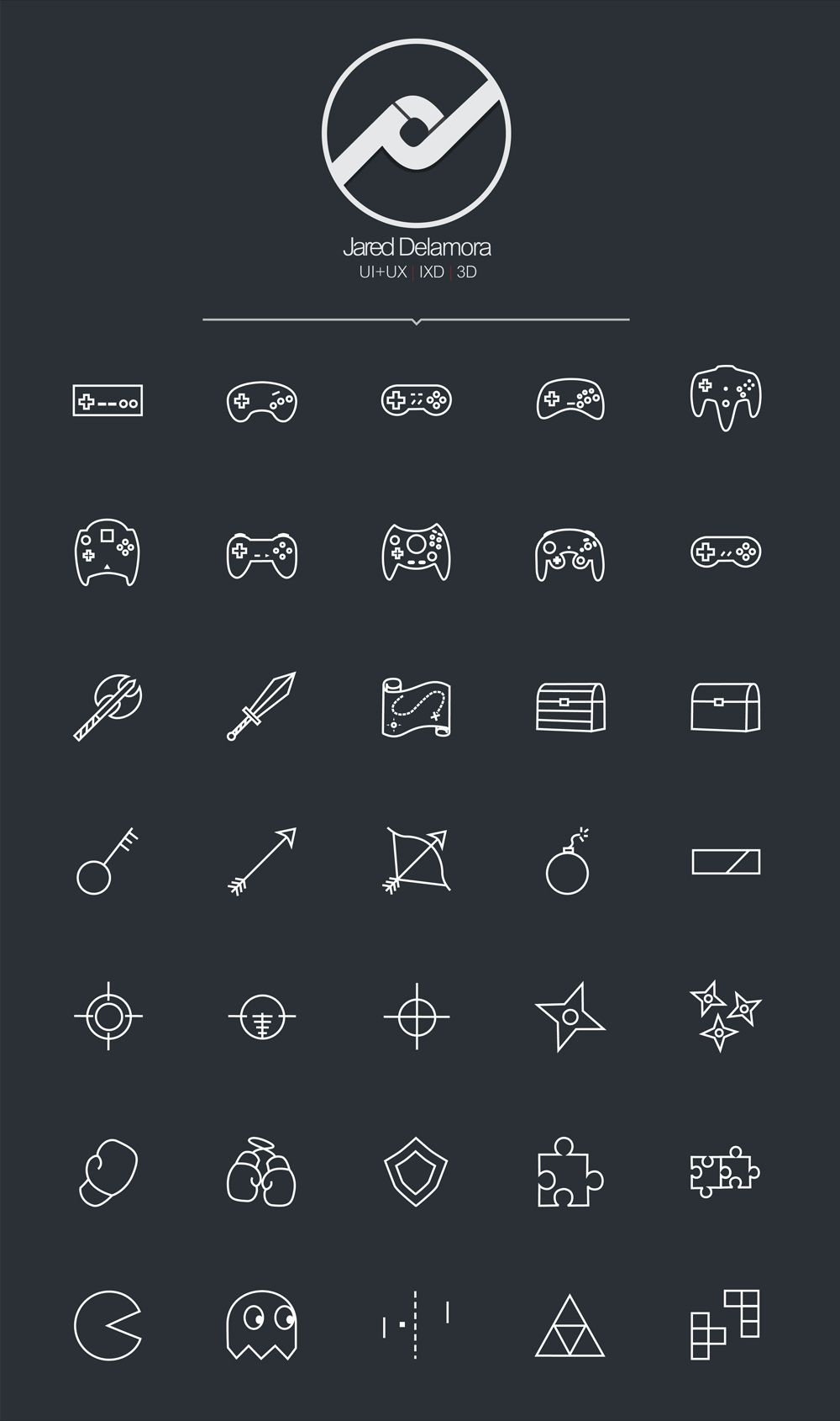 1000x1690 Free Game Icon Set Icons Game Icon, Website Icons, Icon Design