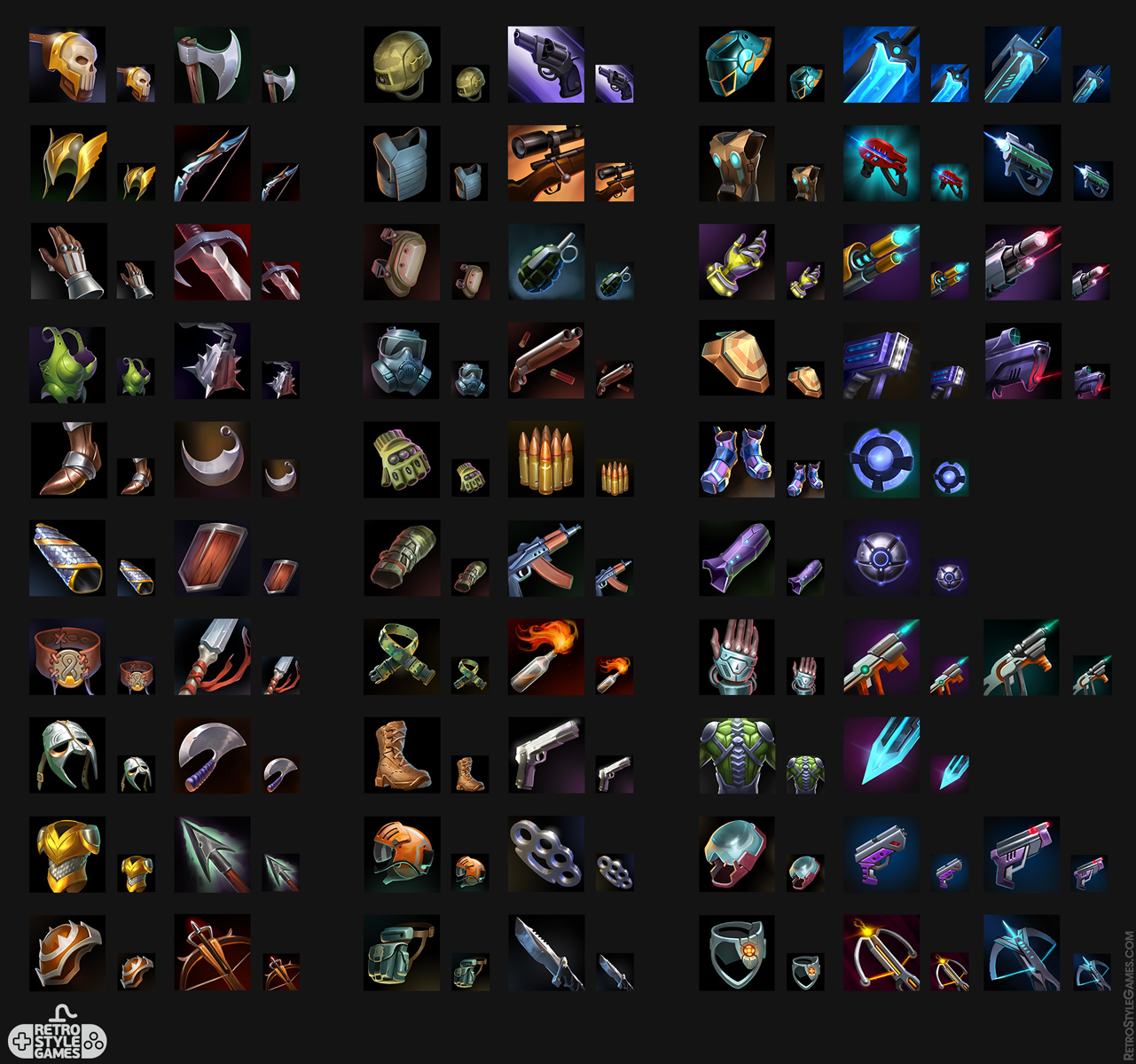 1281x1200 Game Icon Design