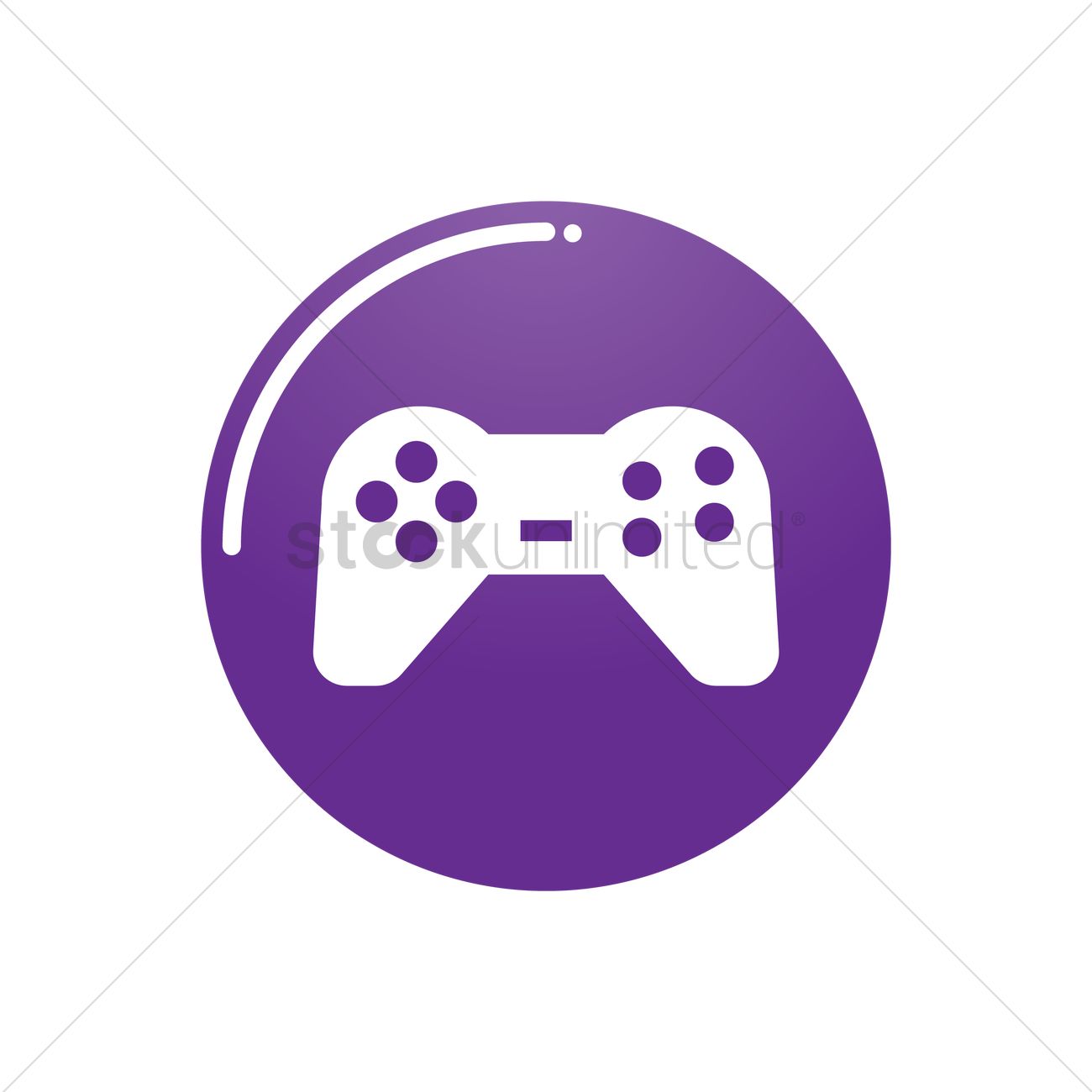 1300x1300 Gaming Icon Vector Image