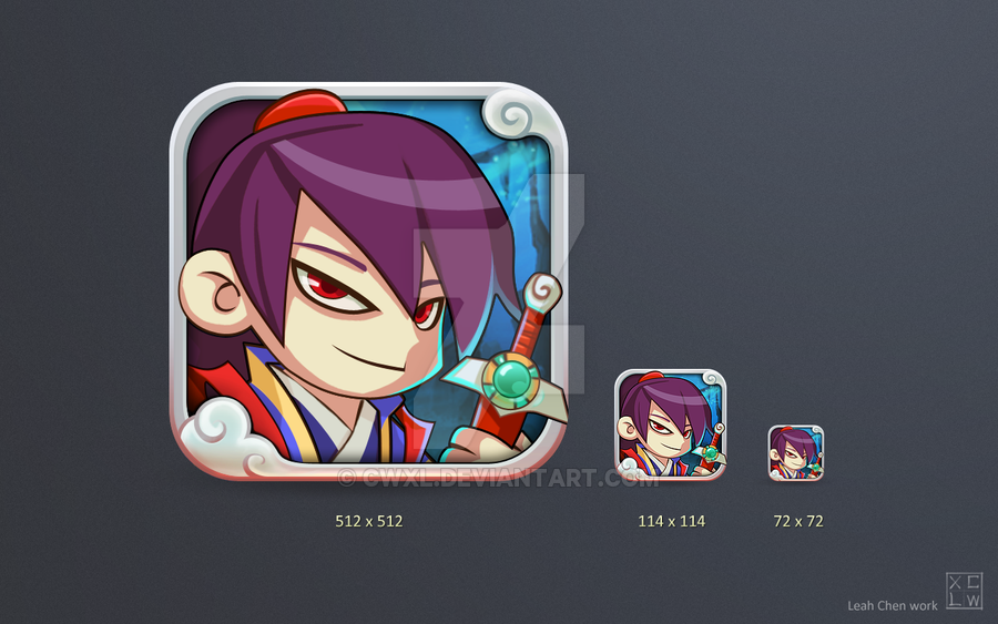 900x563 Game Icon Design