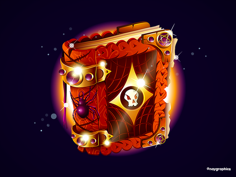 800x600 Slot Symbols Spell Book