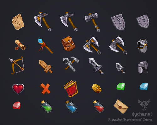 Fantasy Icon Pack 500x400 Fantasy Icon Pack