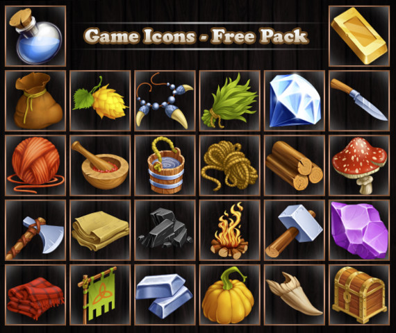 Game Icons 570x480 Game Icons
