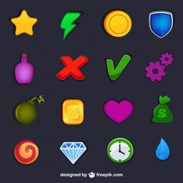 Gaming Icons Pack Vector Free Download 626x626 Gaming Icons Pack Vector Free Download