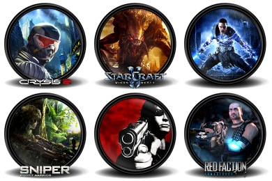 Mega Games Pack Iconset 390x260 Mega Games Pack Iconset