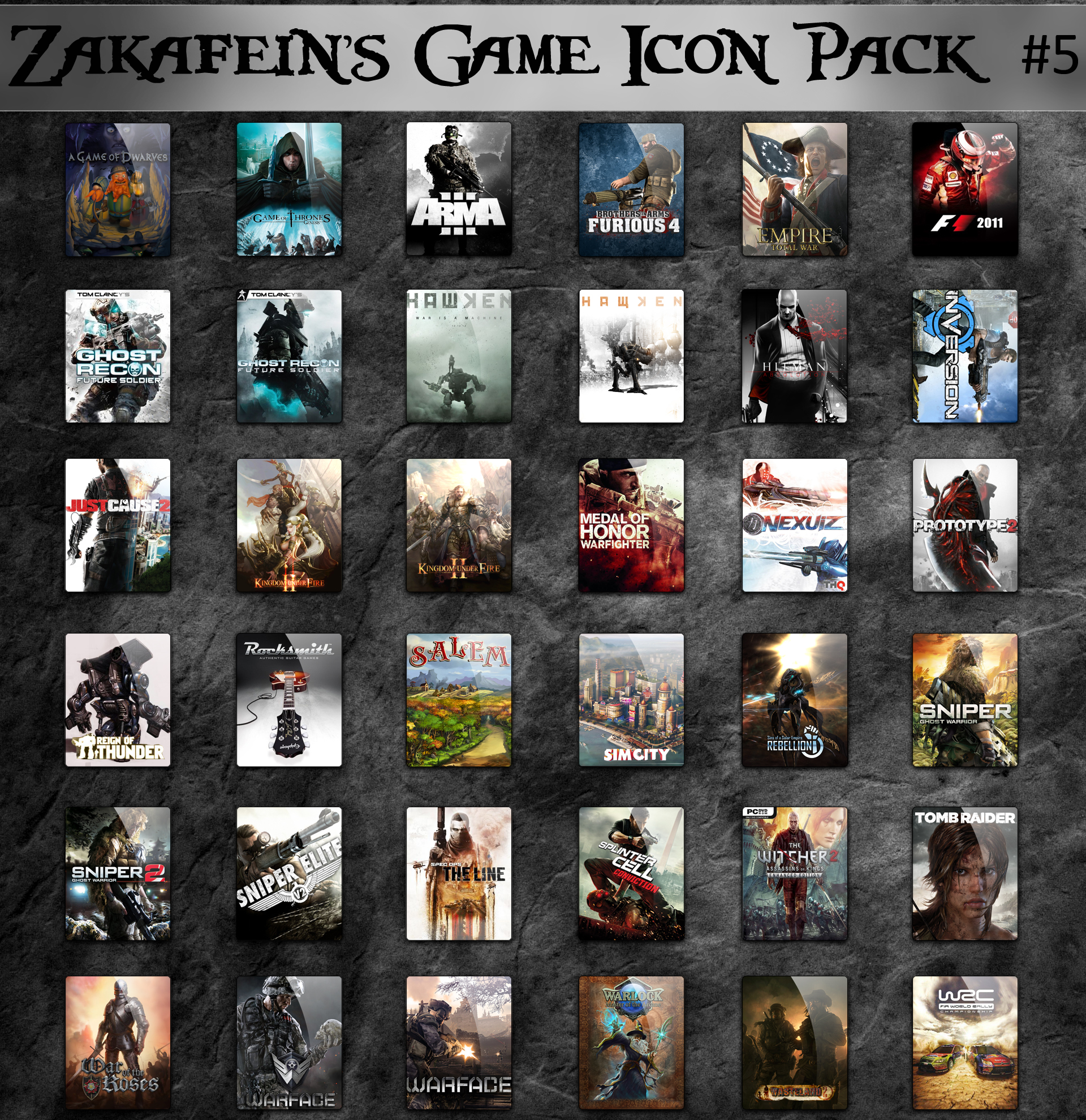 Zakafein's Game Icon Pack 1920x1980 Zakafein's Game Icon Pack