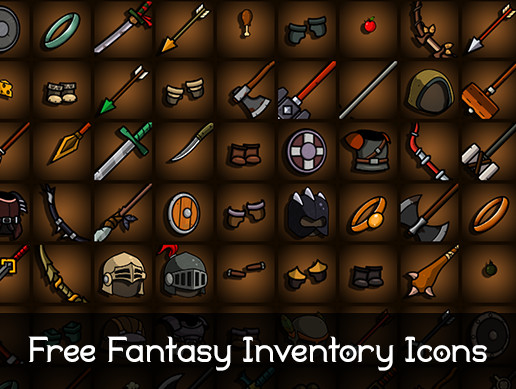 516x389 Fantasy Inventory Icons
