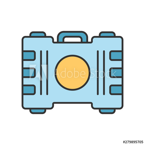 500x500 Game Container, Kit Color Icon Construction Tools, Items Storage