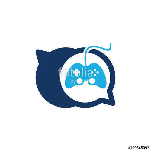 500x500 Game Chat Logo Icon Design Stock Image And Royalty Free Vector