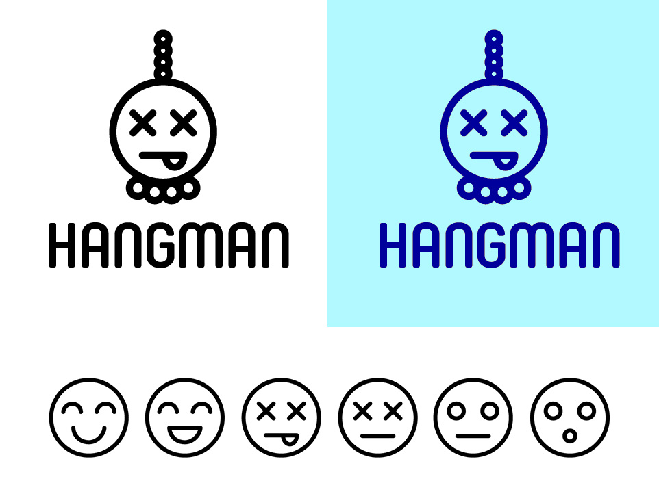 962x722 Hangman Game Logo And Icons