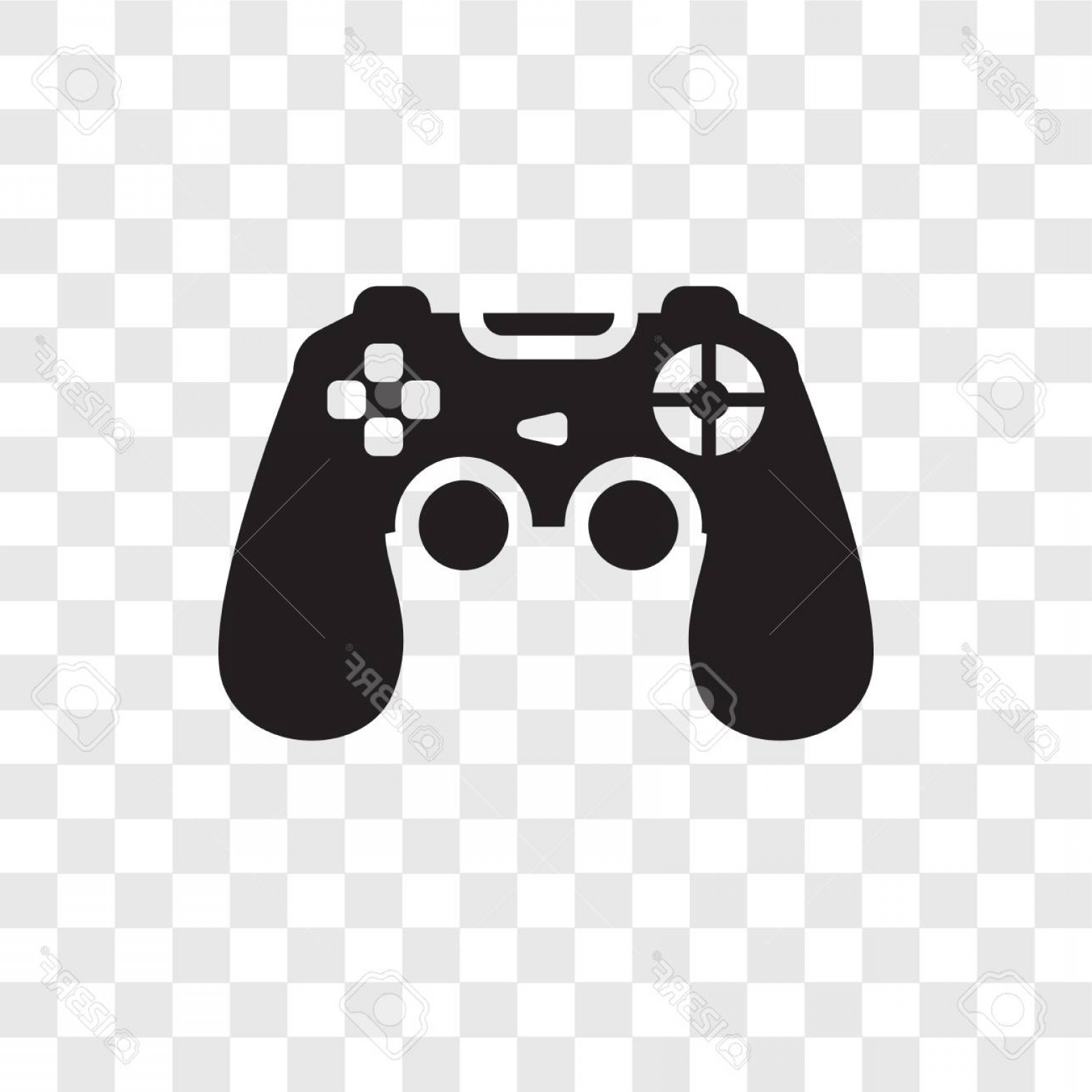 1560x1560 Photostock Vector Game Controller Vector Icon Isolated