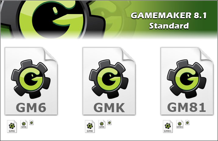 716x465 Game Maker Icons