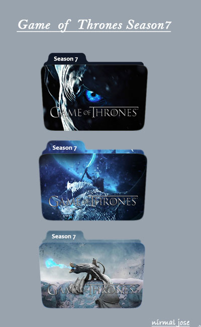 400x650 Game Of Thrones Folder Icons