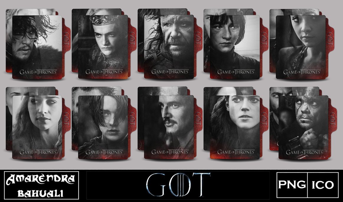 1162x687 Game Of Thrones Folder Icons