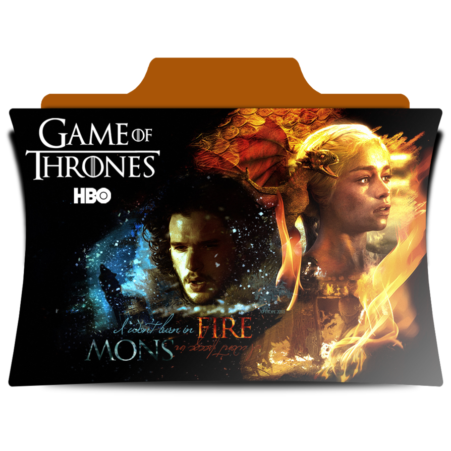 894x894 Of Thrones Tv Series Folder Icon