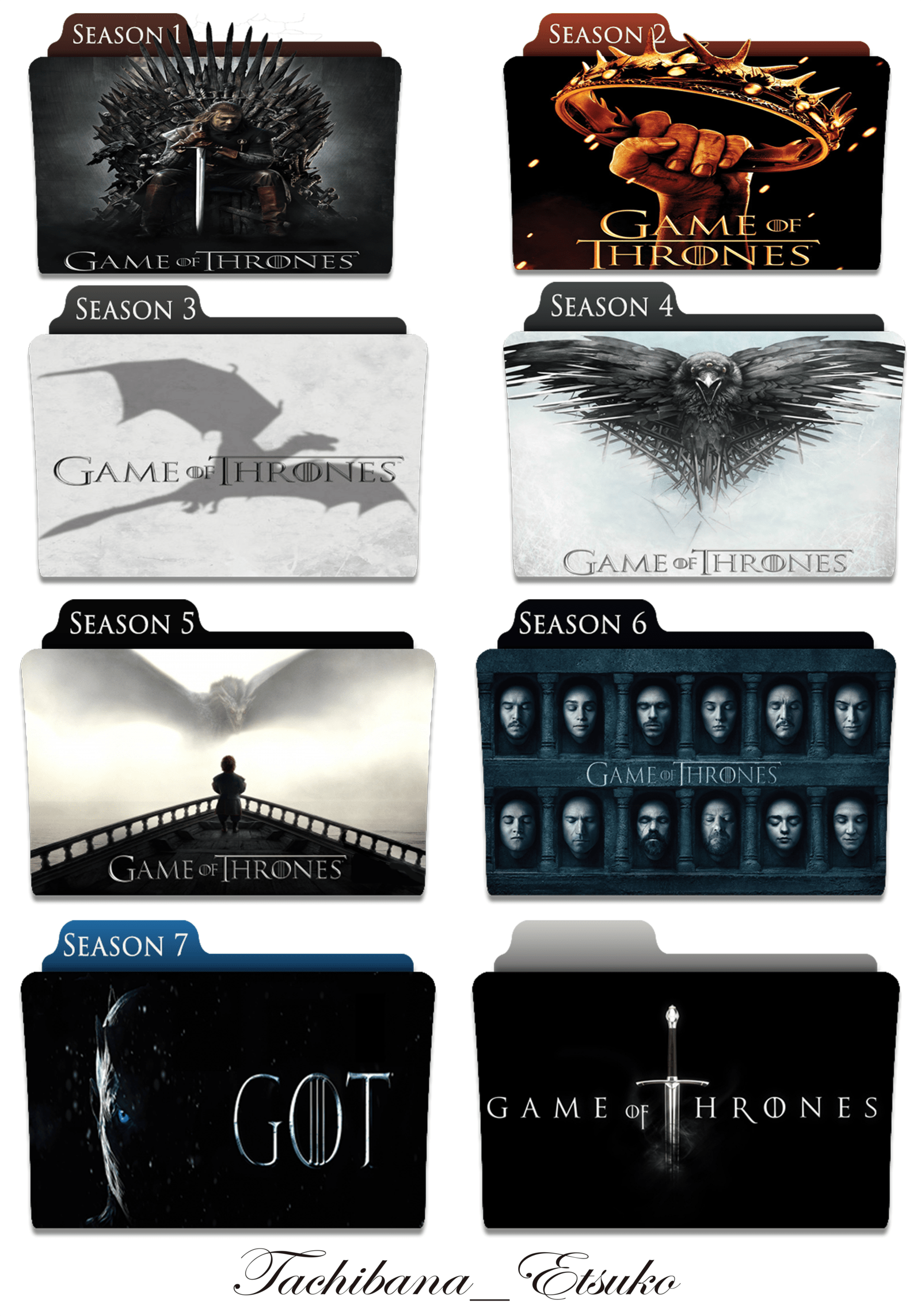 1600x2286 Game Of Thrones Folder Icon