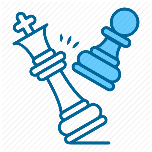 512x512 Checkmate, Chess, Game, Game Over, King, Pawn, Strategy Icon
