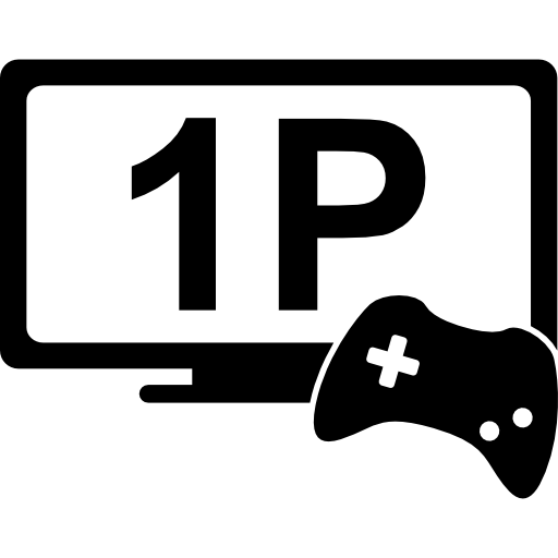 One Player Game Symbol 512x512 One Player Game Symbol