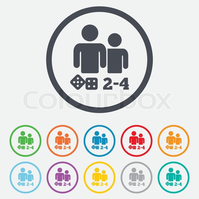 Board Games Sign Icon From Two To Stock Vector Colourbox 800x800 Board Games Sign Icon From Two To Stock Vector Colourbox