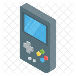 256x256 Gameboy Icon Of Isometric Style