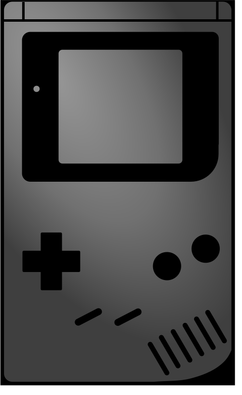 490x800 Free Clipart Gameboy Icon Style Vexar