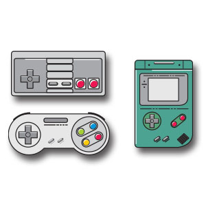 300x300 Free Vectors Game Boy Icon