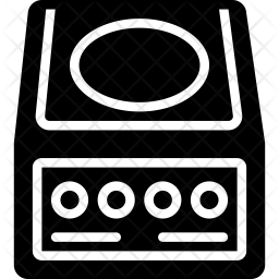 256x256 Gamecube Icon Of Glyph Style