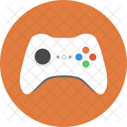 256x256 Gamepad Icon Of Flat Style