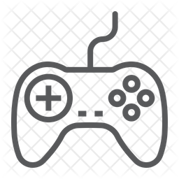 256x256 Gamepad Icon Of Line Style