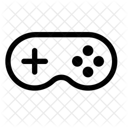 256x256 Gamepad Icon Of Line Style