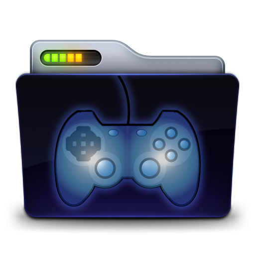512x512 Games Folder Icon