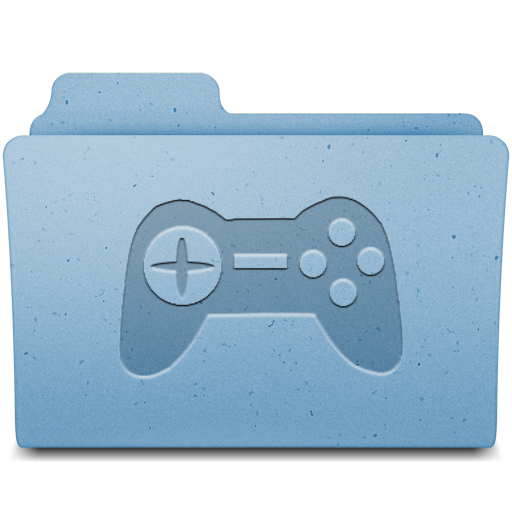 512x512 Games Folder Icon Mac Images