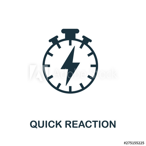 500x500 Quick Reaction Icon Symbol Creative Sign From Gamification Icons