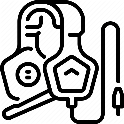 512x512 Audio, Gaming Headset, Handsfree, Headphones, Headset, Microphone Icon