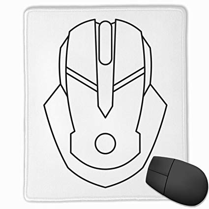 425x425 Padida Mouse Pad Gaming Mouse Icon Outline Style