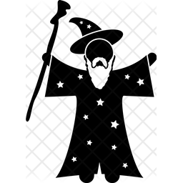 256x256 Gandalf Icon Of Glyph Style