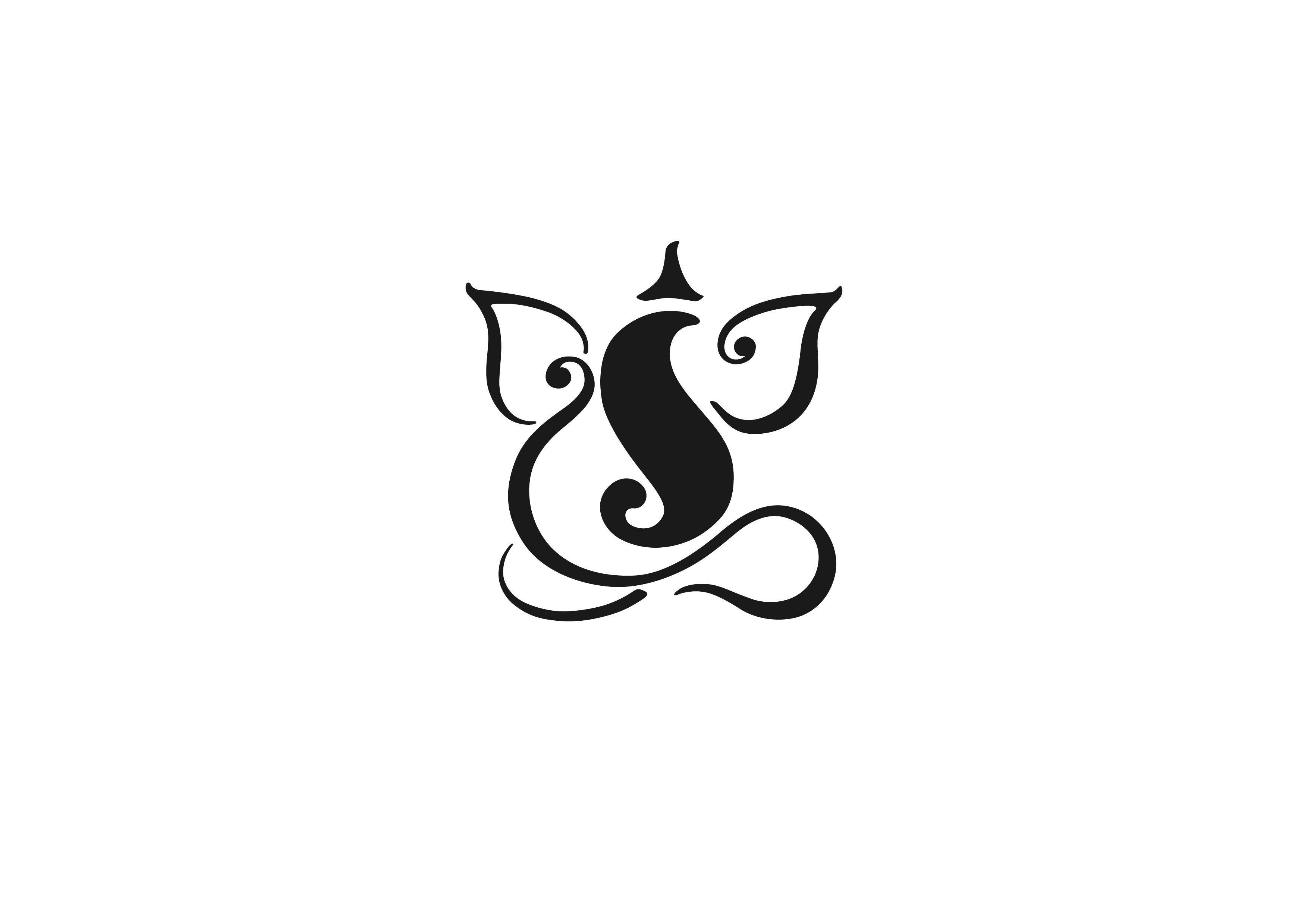 3508x2480 Ganesh Icon Design Like Itt In Ganesha Tattoo, Ganesh