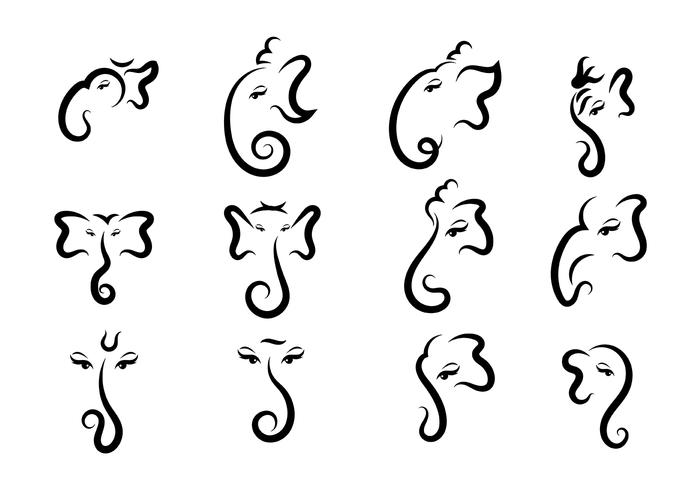 700x490 Ganesh Icon Vector