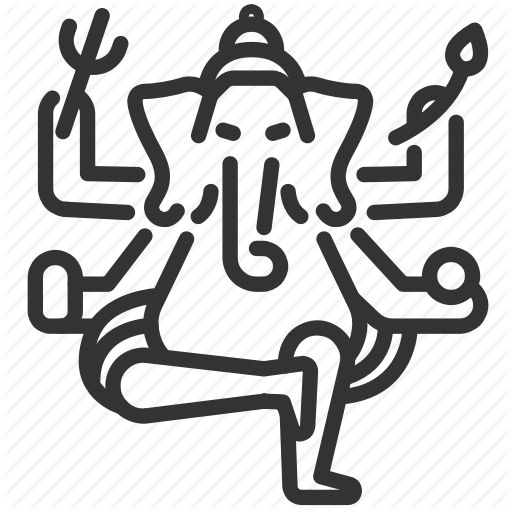 512x512 Ganesh, Ganesha, God, Hindi, India, Indian, Pantheon Icon