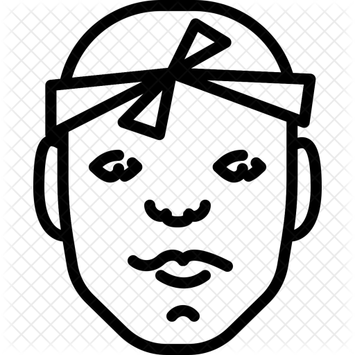 512x512 Gangsta Icon Of Line Style