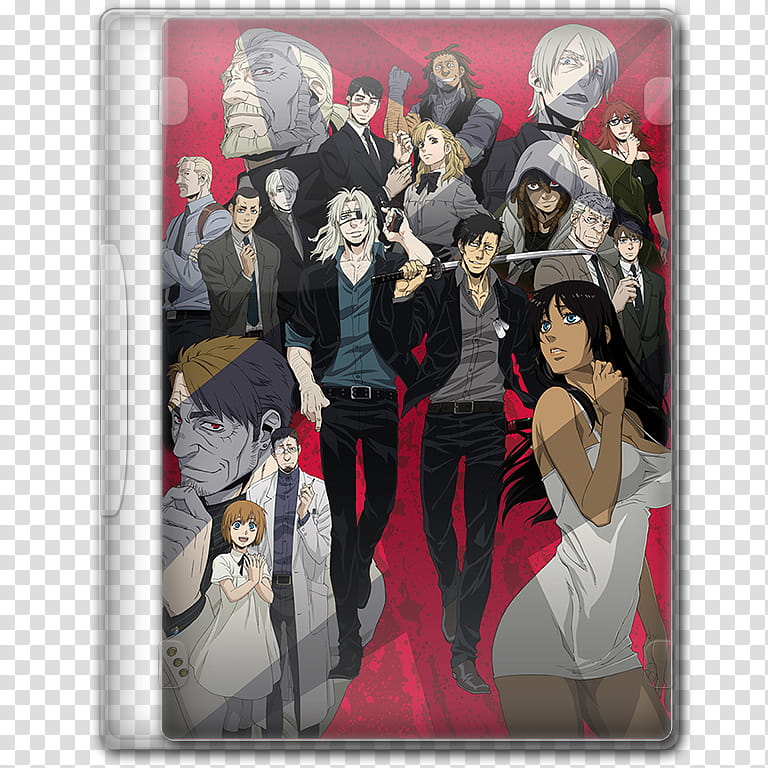 768x768 Anime Summer Season Icon Gangsta, V, Gangster Anime Poster