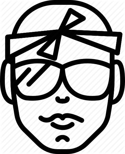 416x512 Avatar, Face, Gangsta, Haircut, Headband, People, Person Icon